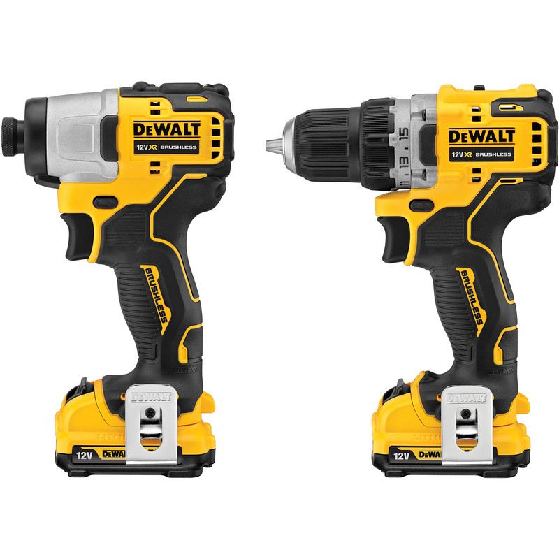 DeWalt DCK2110L2T-GB 12V XR Brushless Compact Twin Pack 2 x 3.0Ah