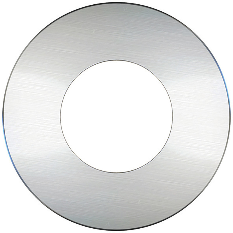 Luceco FType Integrated Dimmable 6W Fire Rated IP65 Downlight Brushed Steel Bezel