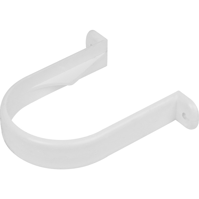 68mm Downpipe Clip White