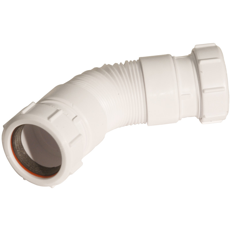 McAlpine FLEXCON4 Flexi Waste Connector 1 1/2" Uni Outlet x Uni Outlet