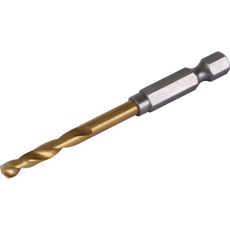 Milwaukee Shockwave HSS-G Red Hex Impact Rated Drill Bit 4.5mm