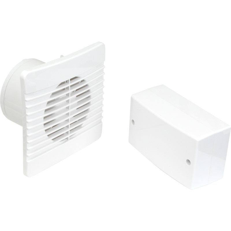 Airvent 100mm SELV 12V Low Profile Extractor Fan Timer