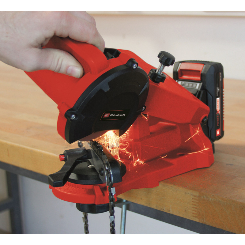 Einhell Power X-Change Cordless Chain Sharpener Body Only