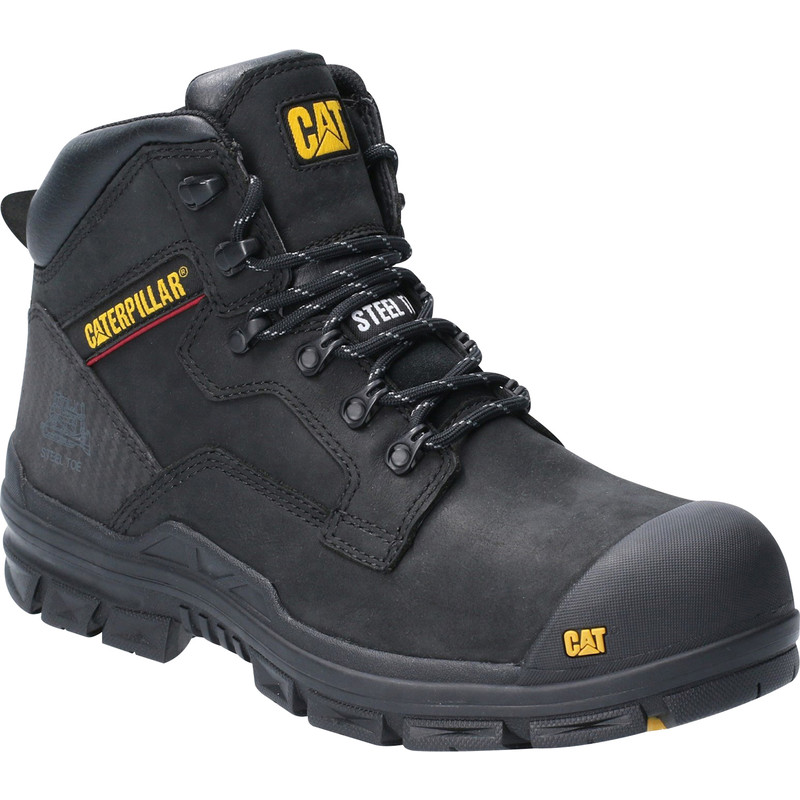 Caterpillar Bearing Safety Boots Black Size 7