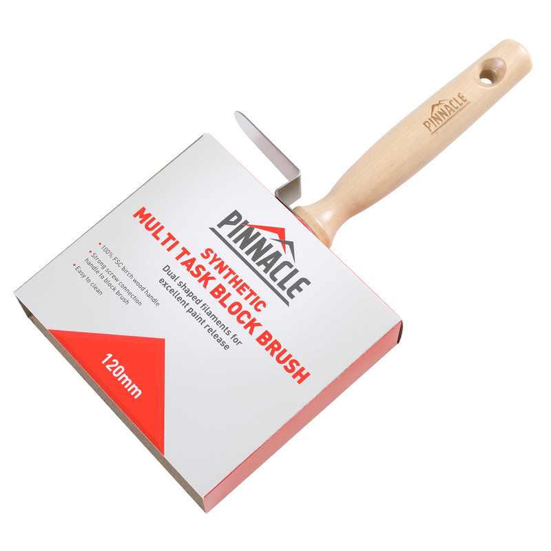 Pinnacle Synthetic Block Brush 120mm x 30mm