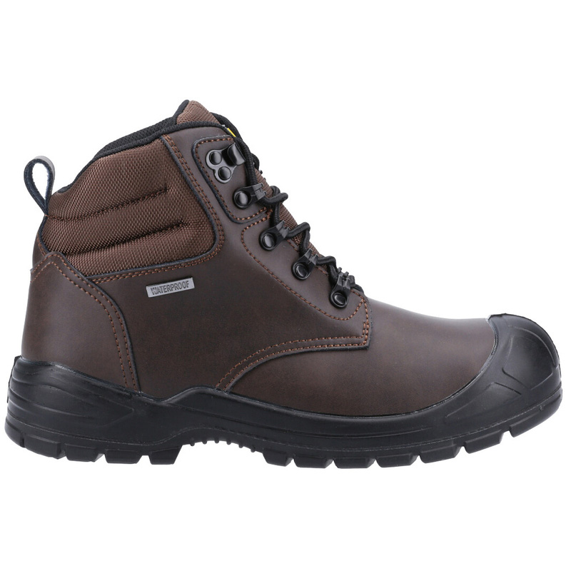 Amblers Safety AS241 Safety Boots Brown Size 4
