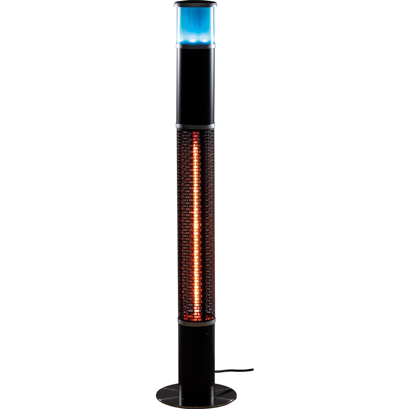 Daewoo 3 in 1 1500W Freestanding Patio Heater with Speaker and LED Light 220-240V AC