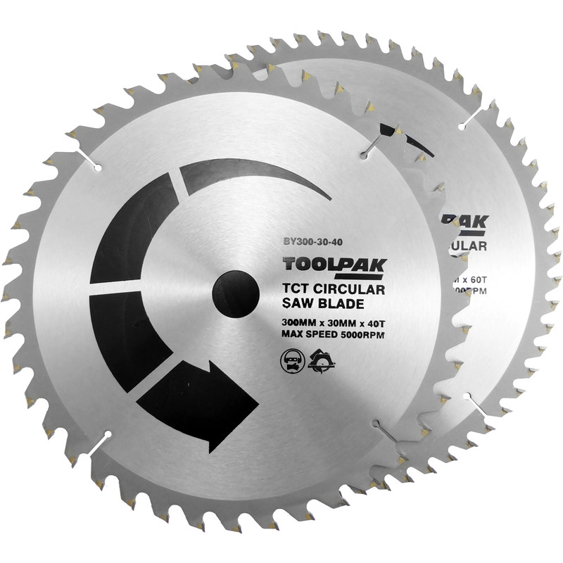 Toolpak TCT Circular Saw Blades 300 x 30mm