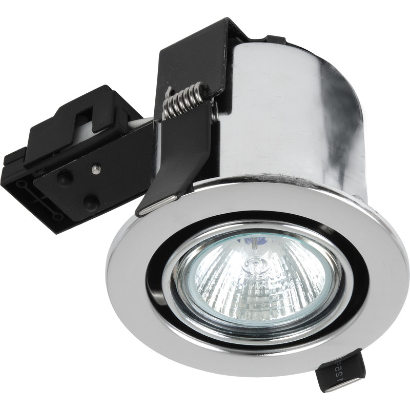 Sylvania Fire Rated Adjustable GU10 Downlight White