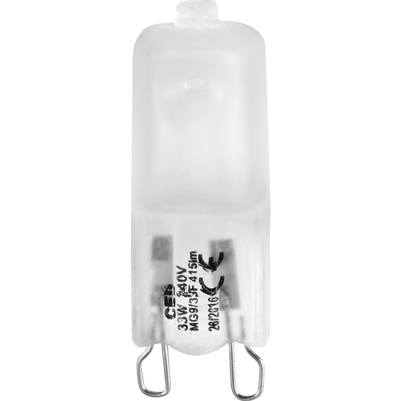 Energy Saving G9 Halogen Lamp 33W 415lm