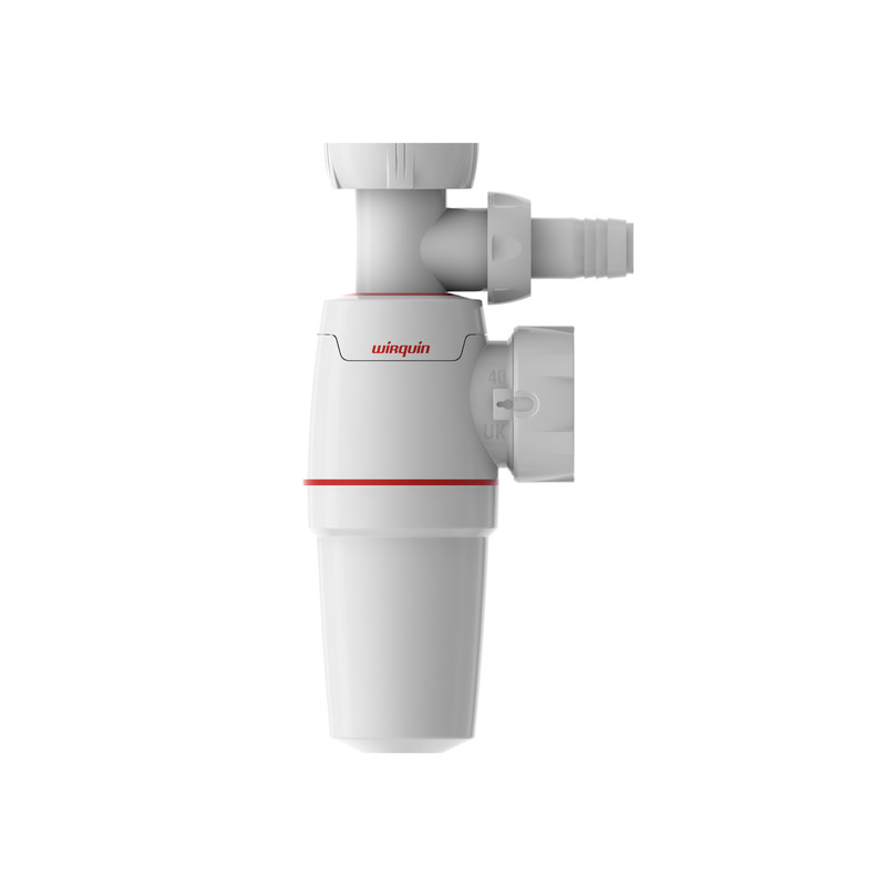 Wirquin Neo Anti Vacuum Telescopic Bottle Trap with Washing Machine Connection 40mm