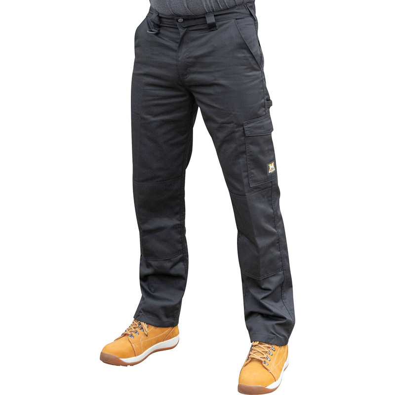 Maverick Cargo Trousers 36" S Black