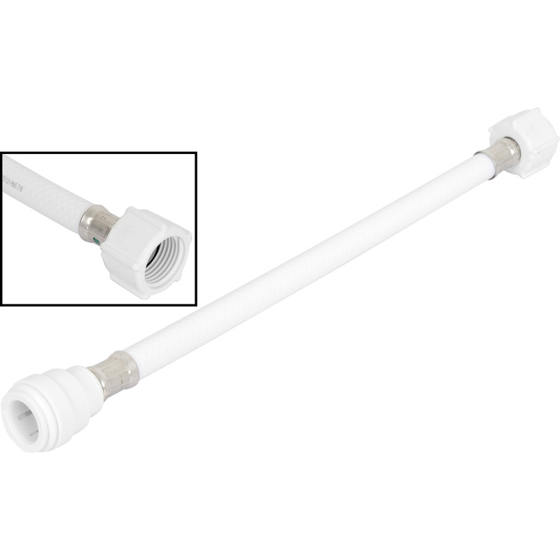 JG Speedfit 15mm 1/2 BSP 300mm Flexi Hose 15mm x 1/2"