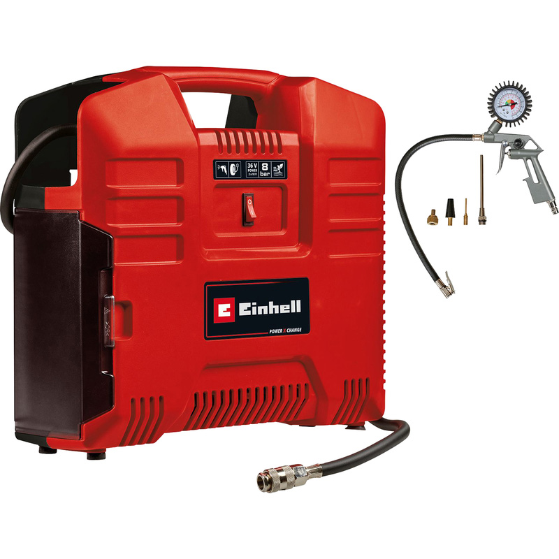Einhell PXC 36V (2 x 18V) Cordless Portable Compressor Body Only
