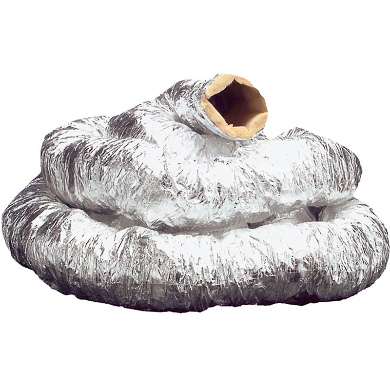 Aluminium Insulated Flexible Ducting Hose 100mm x 10m
