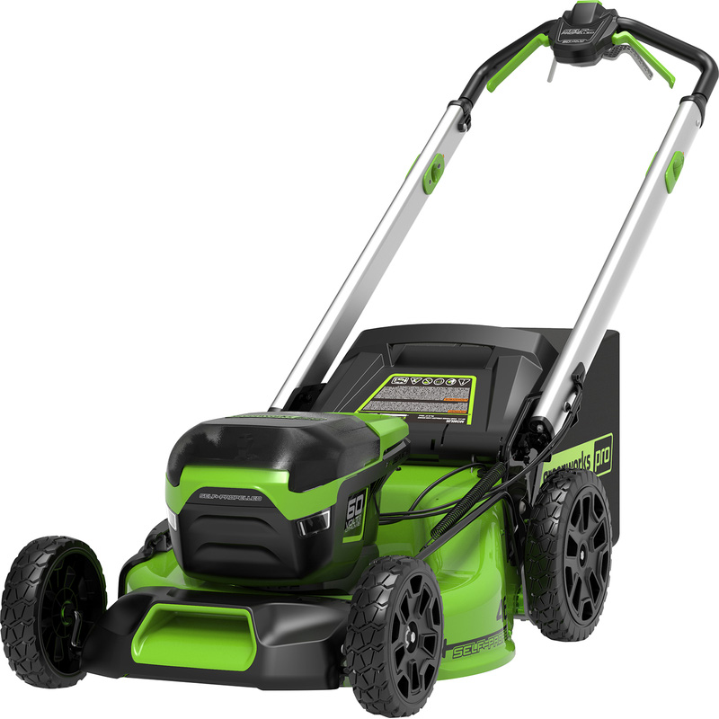 Greenworks 60v 46cm Self Propelled Cordless Lawnmower Body Only