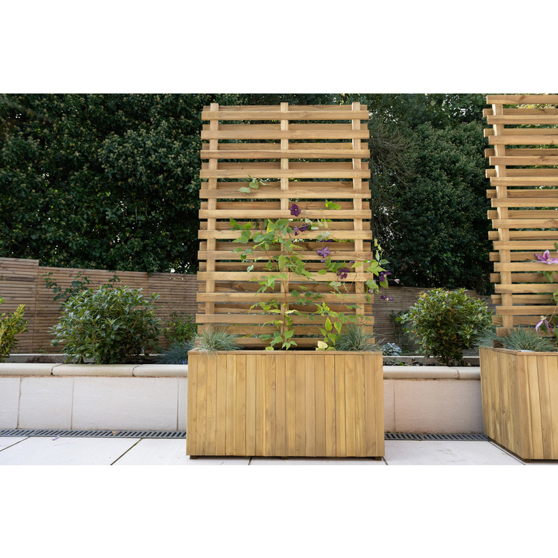 Forest Garden Living Screen Planter 90 x 390x 180cm