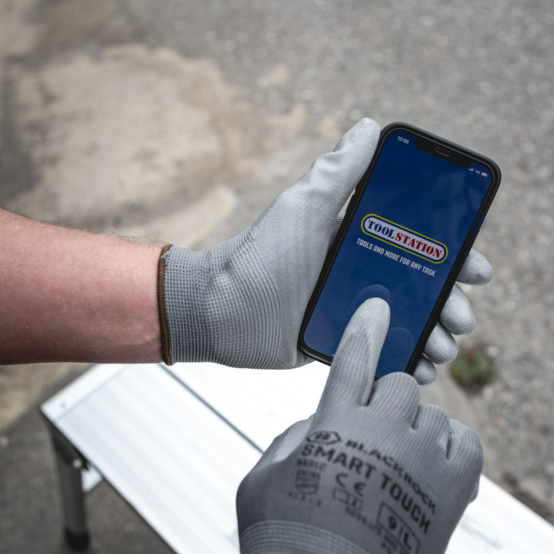 Smart Touch Palm Gloves Large