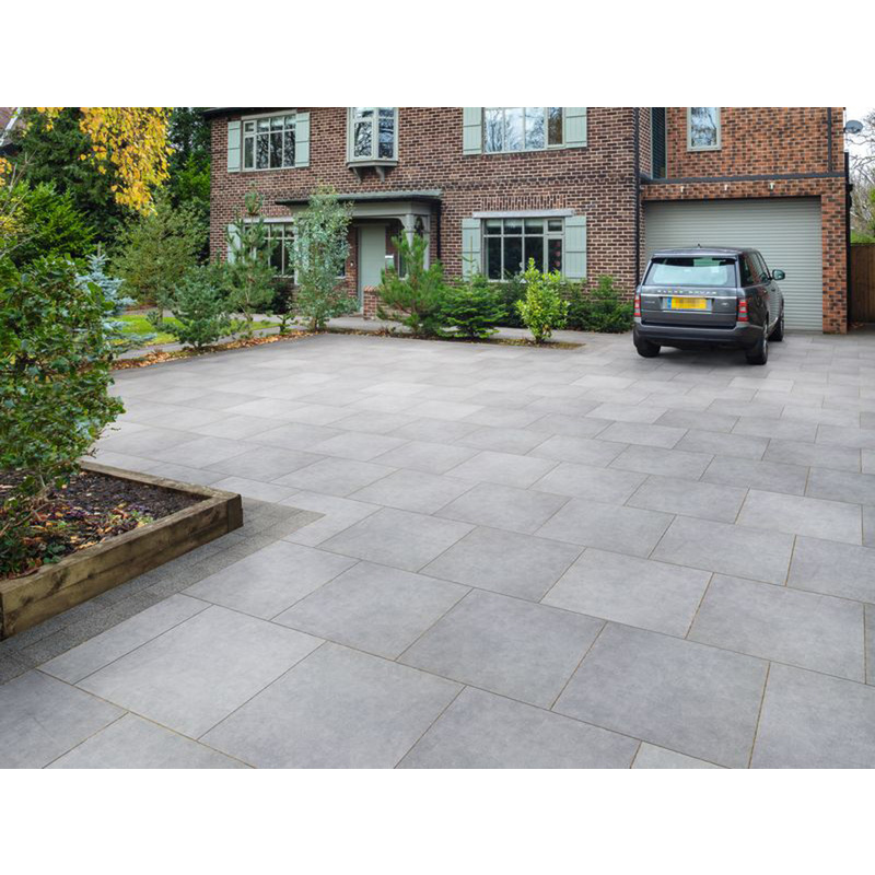 Marshalls Symphony Plus Driveway Block Paving Slabs Grey 600 x 600 x 60mm