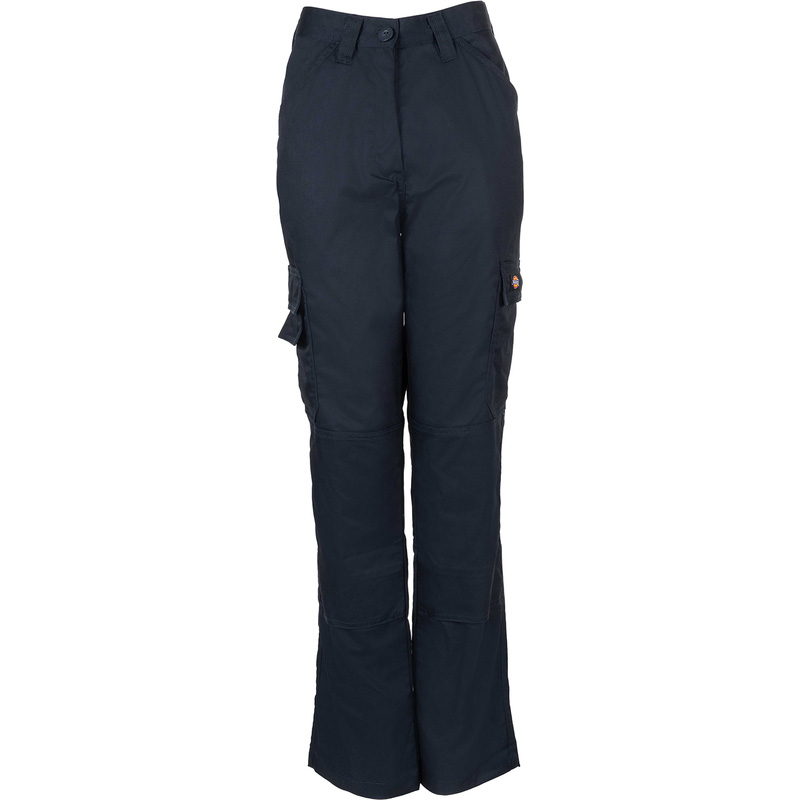 Dickies Women's Everyday Flex Trousers Blue 10