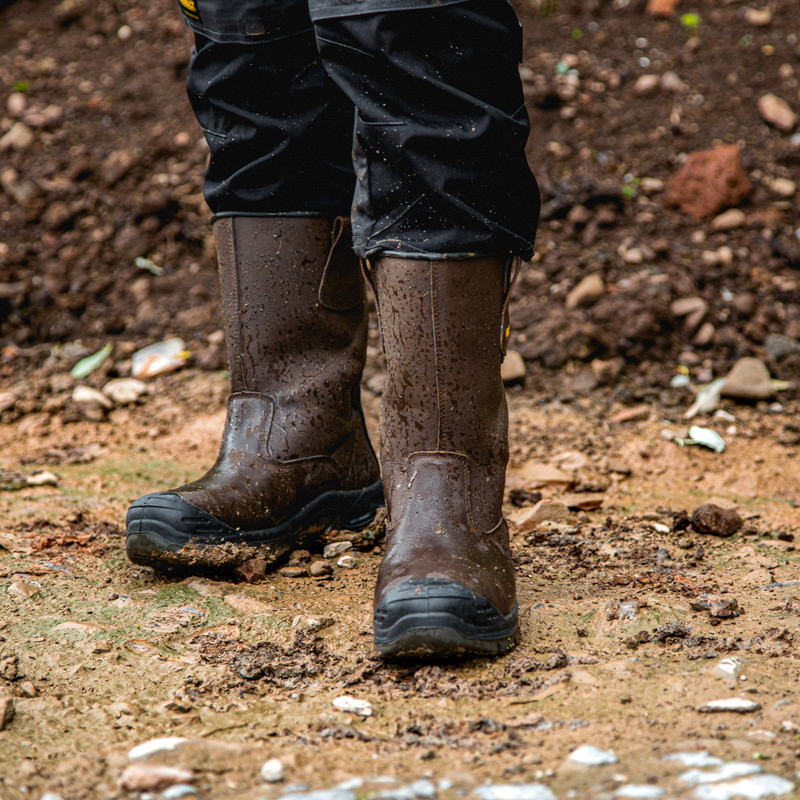 DeWalt Haines Waterproof Safety Rigger Boots Size 7