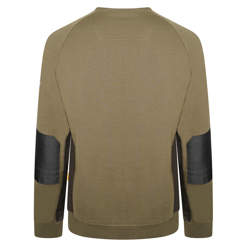 JCB Trade Crew Sweatshirt Olive Large