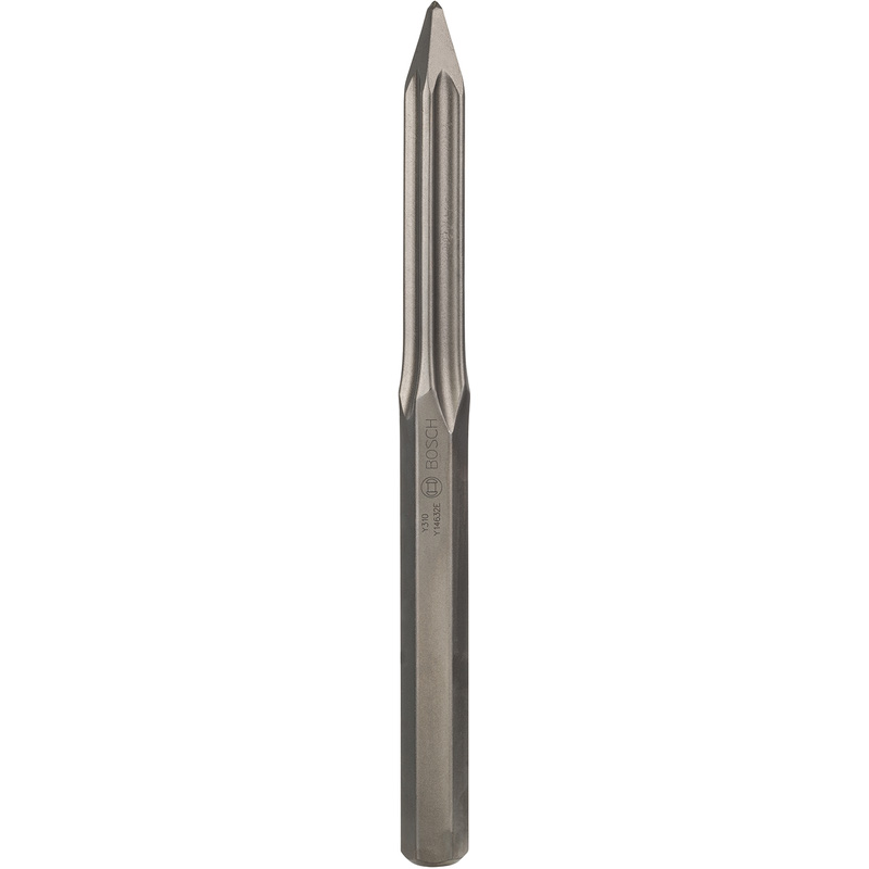 Bosch 28mm HEX Pointed Chisel, Self-Sharpening 400mm