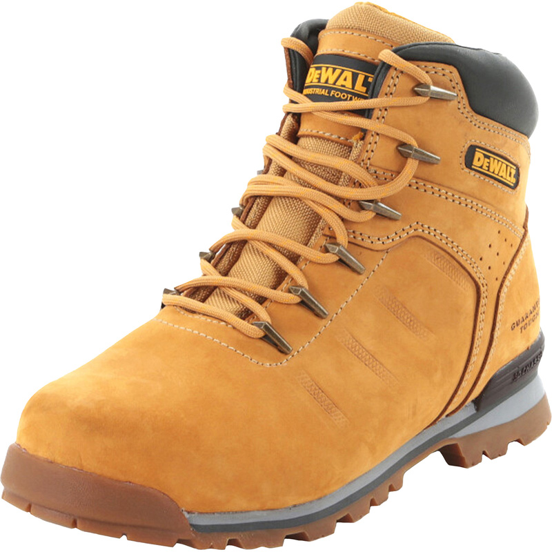 DeWalt Carlisle Nubuck Lightweight Safety Boots Wheat Size 9