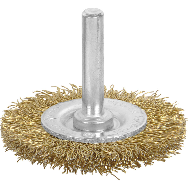 Wire Wheel Brush with Arbor 100mm