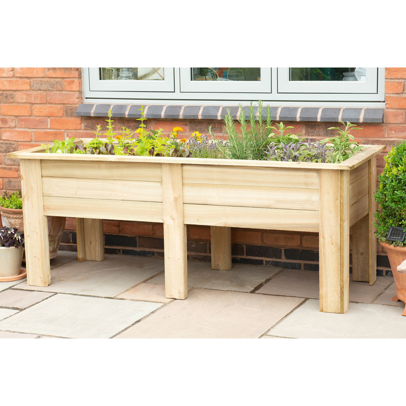 Forest Garden Large Kitchen Garden Planter 70 x 180 x 70cm