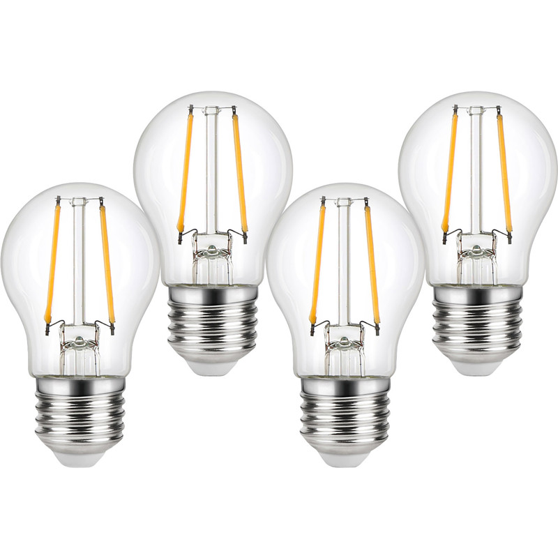 Wessex LED Filament Mini Globe Bulb Lamp 1.8W ES 250lm