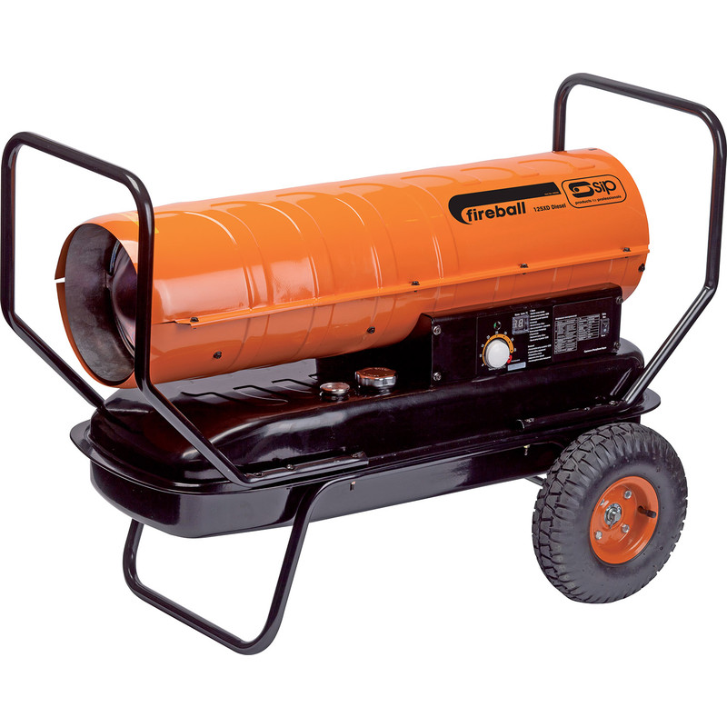 SIP Fireball Diesel Space Heater 125XD 40L