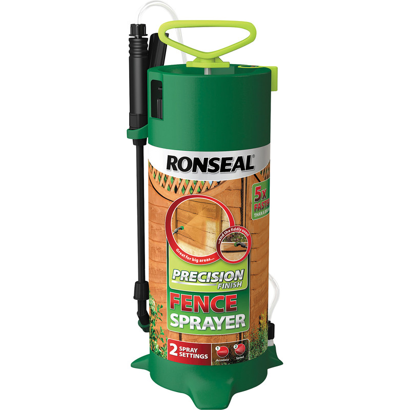 Ronseal Precision Finish Fence Pump Sprayer 5L