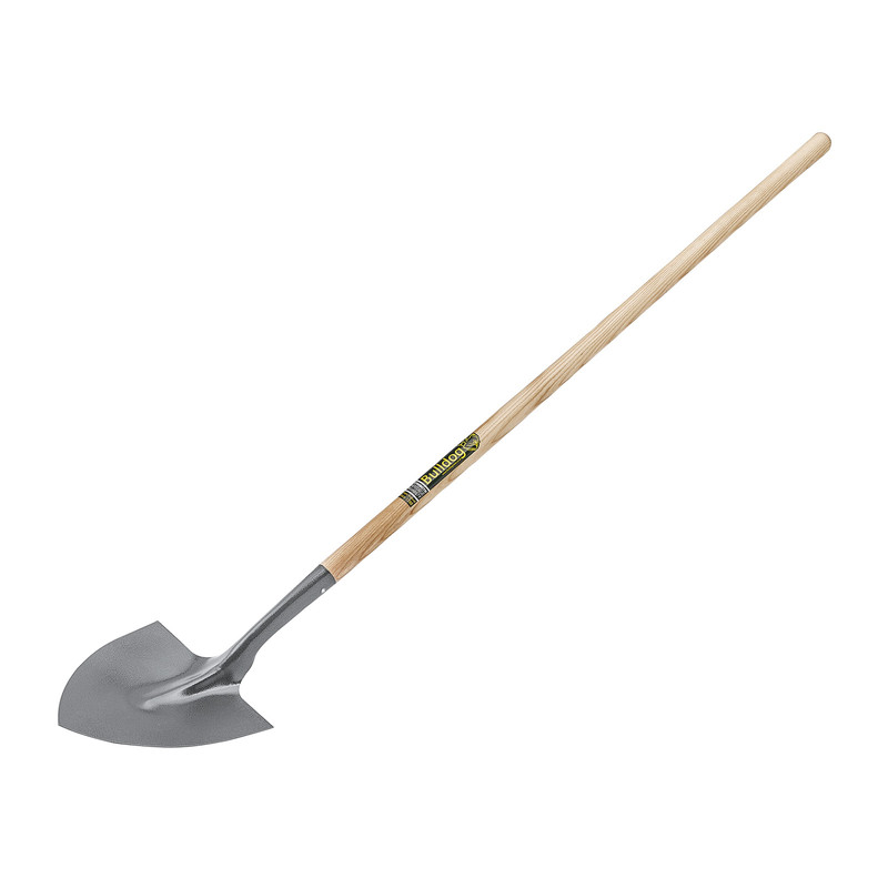 Bulldog West Country Ash Handle Round Shovel 1307mm (54")