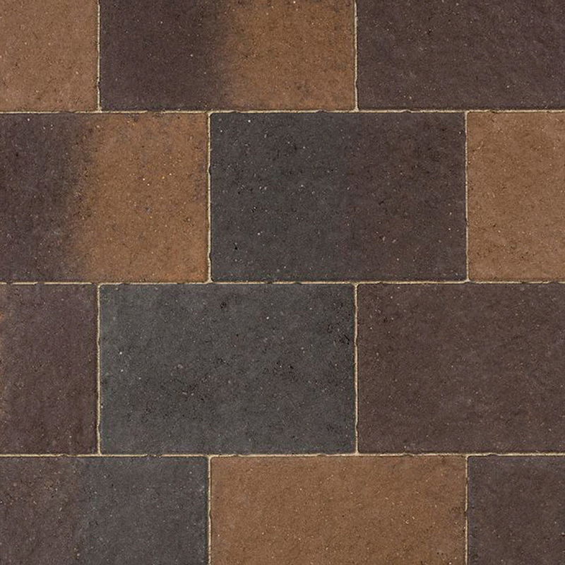 Marshalls Drivesett Coppice Block Paving Cedar Blend 240 x 160 x 50mm