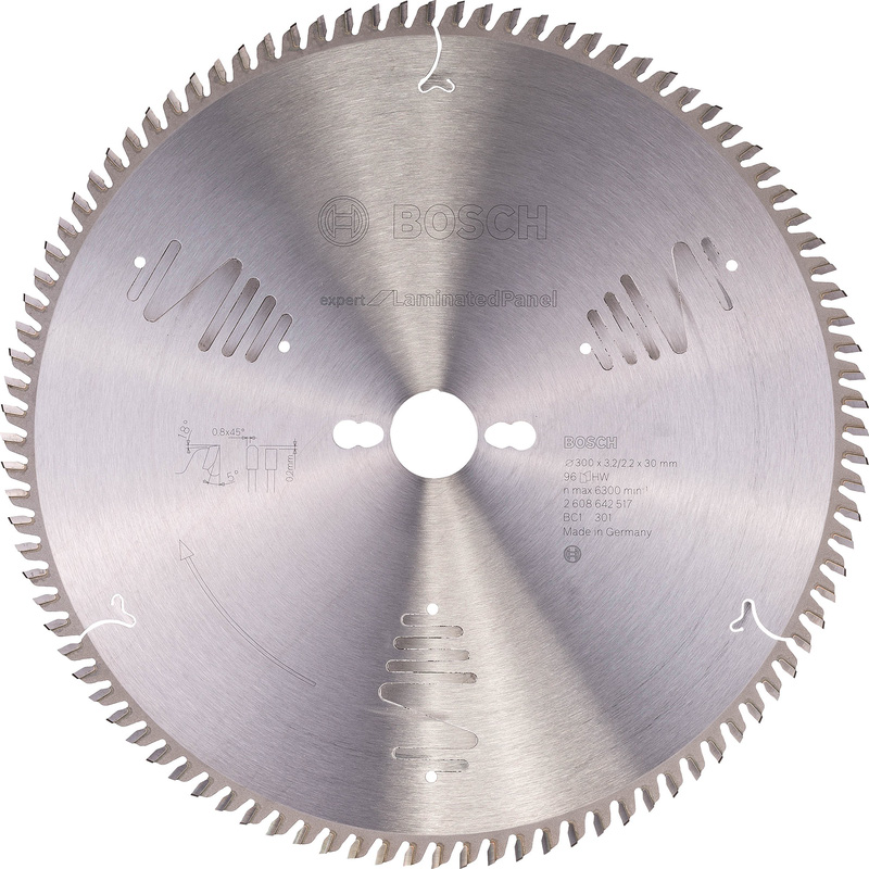 Bosch EXPERT Laminated Panel Circular Saw Blade 300 x 30 x 96T