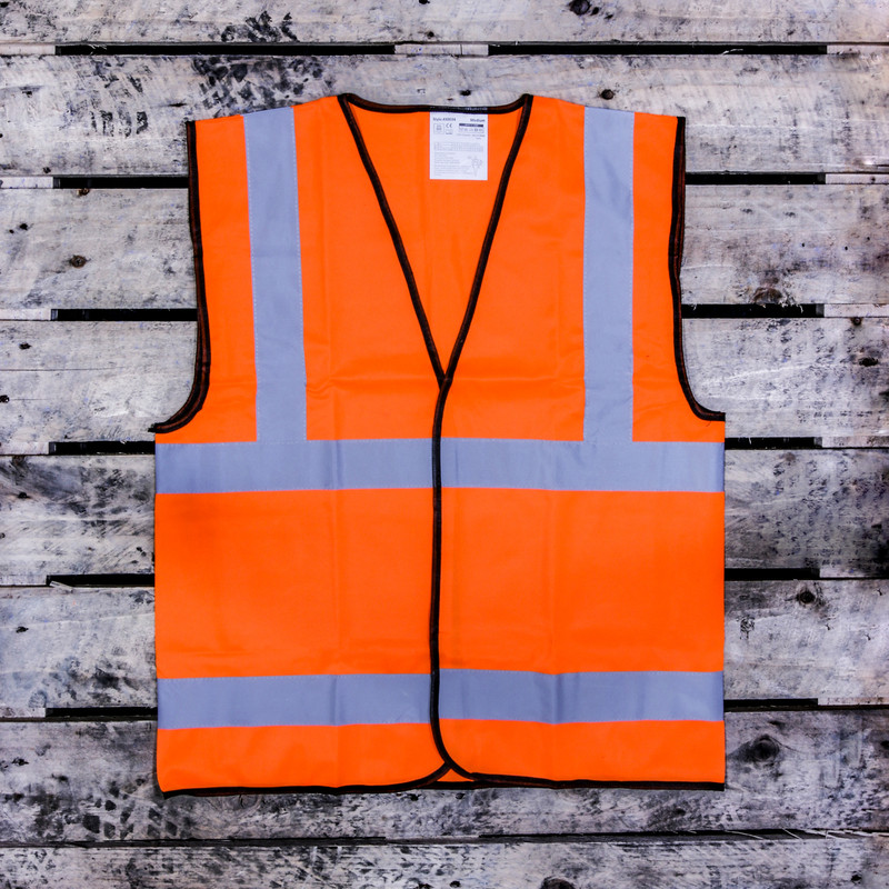 Hi Vis Waistcoat Orange Large