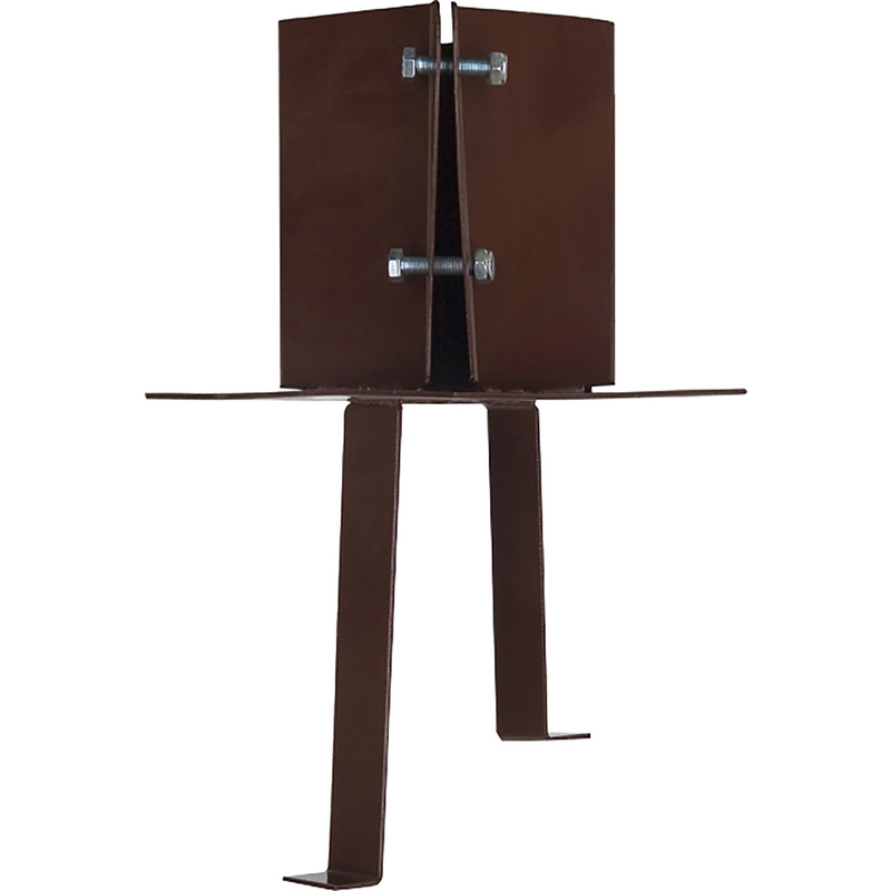 Cast in Post Shoe 100 x 100mm