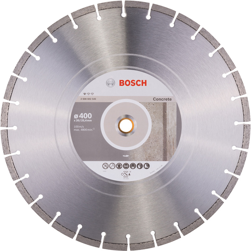 Bosch Concrete Diamond Cutting Blade 400 x 20/25.4mm