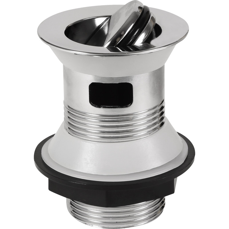 1 1/4" Rotative Stainless Steel Basin Waste Unslotted