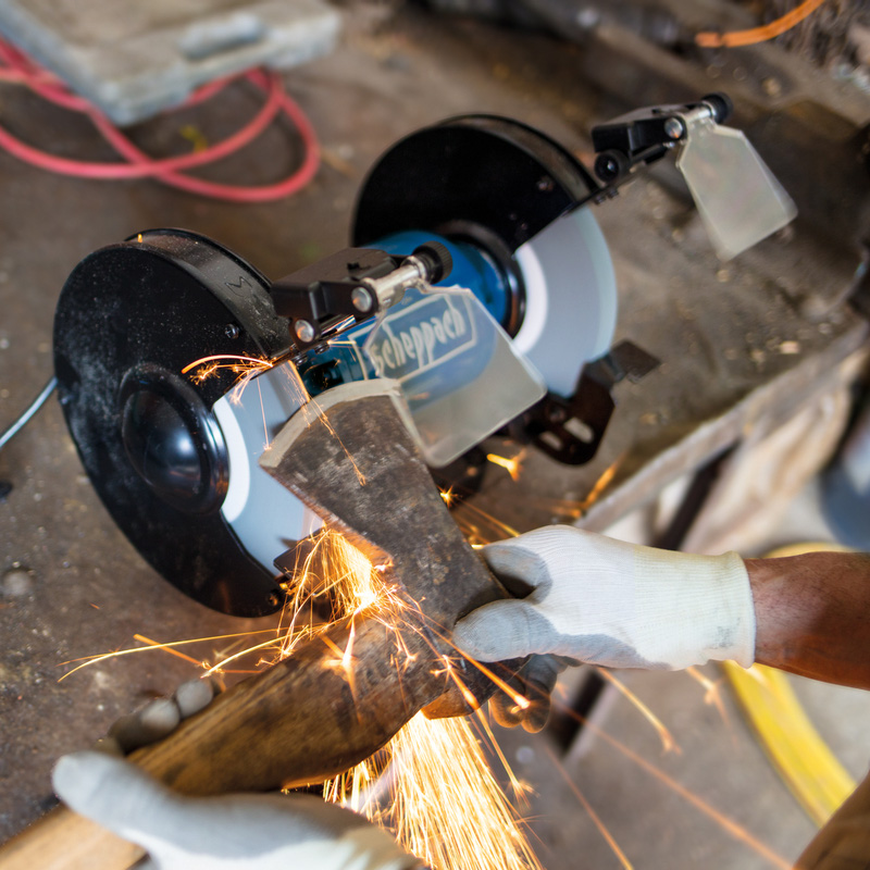 Scheppach SM150L 400W 150mm Twin Bench Grinder 240V