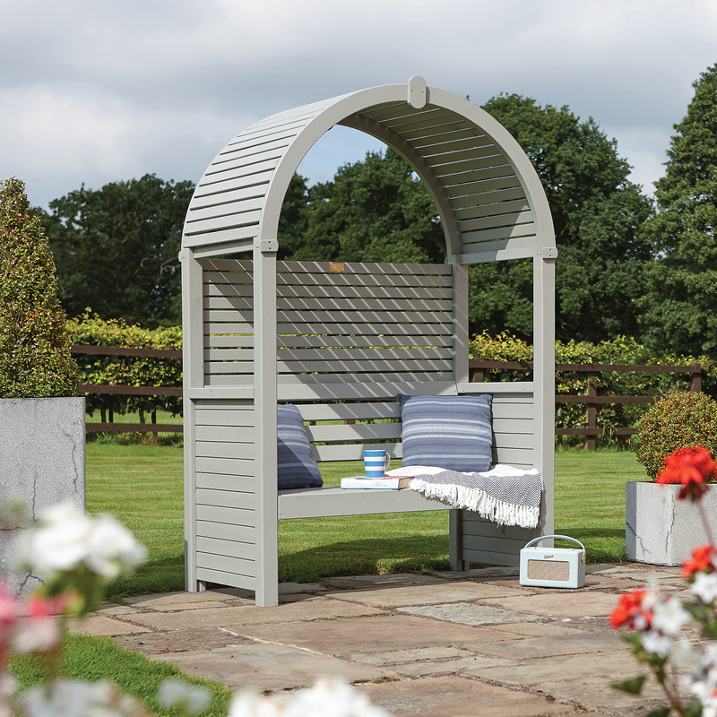 Rowlinson Modena Arbour 199cm (h) x 134cm (w) x 80cm (d)