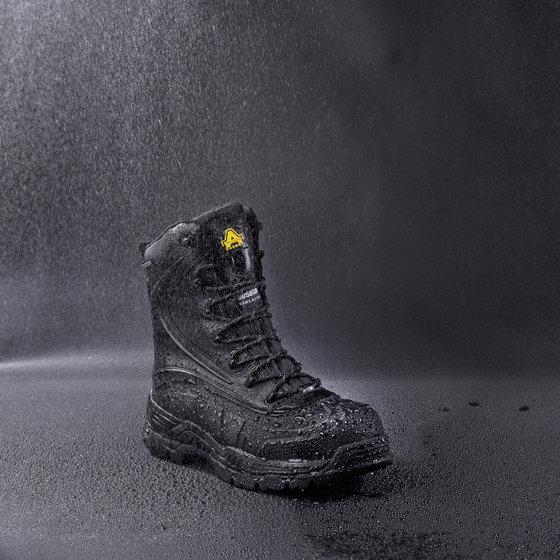 Amblers AS440 Metal Free Hi-leg Safety Boots Black Size 6