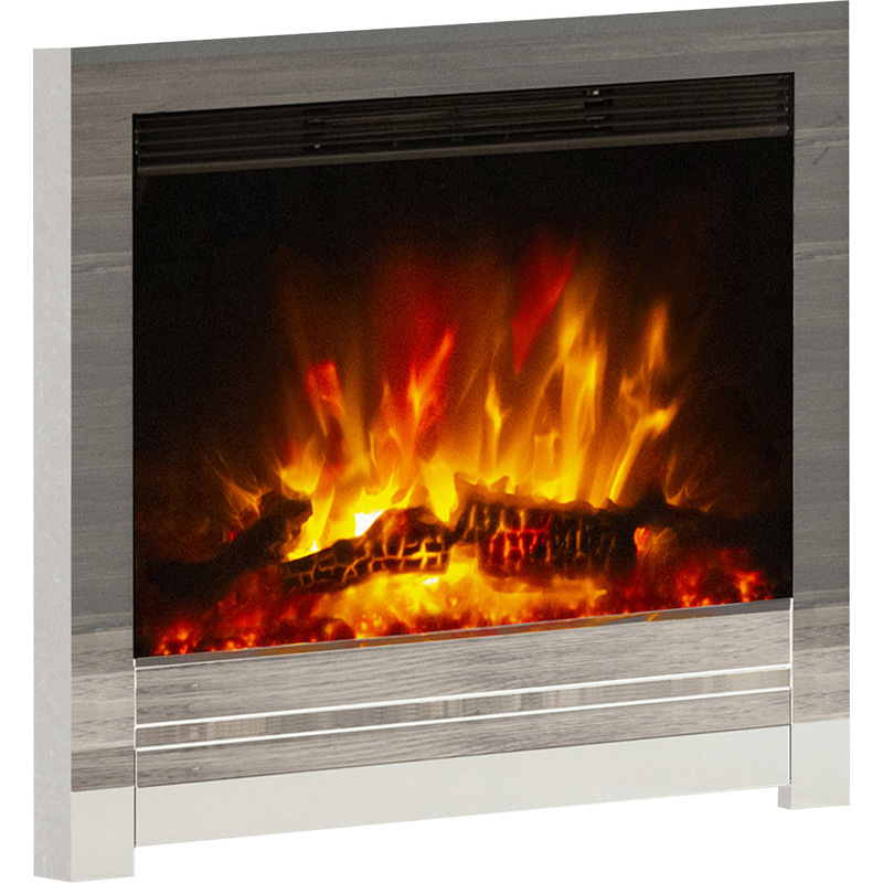 Be Modern Beam Edge Electric Fire 22" Chrome
