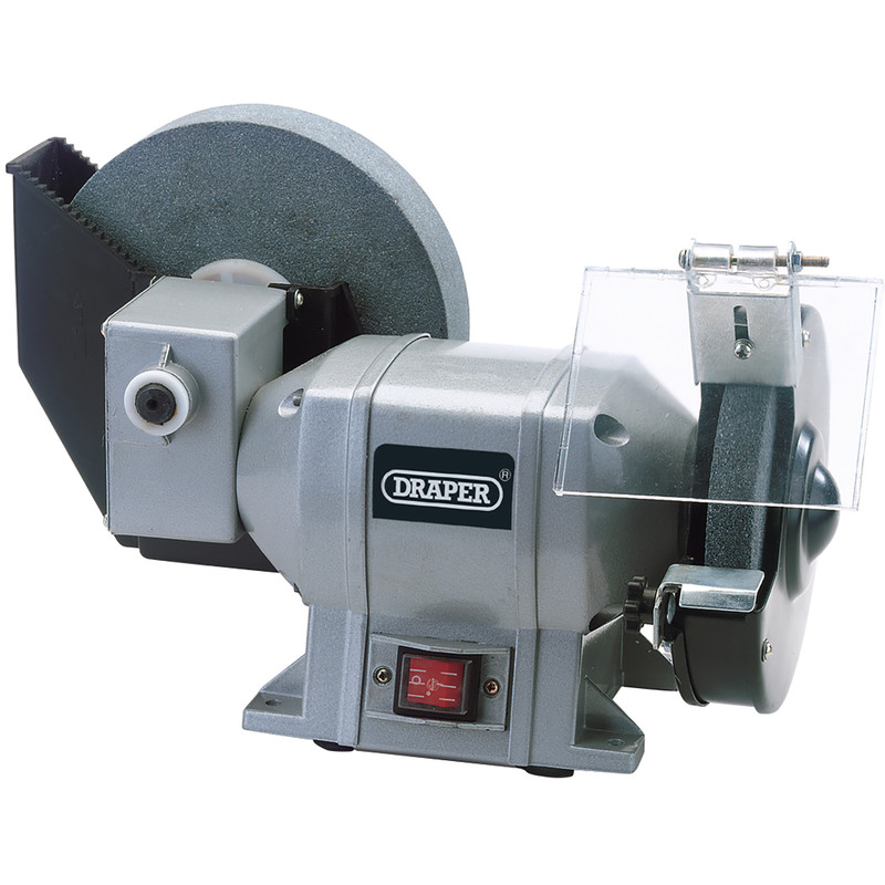 Draper 250W Wet and Dry Bench Grinder 230V