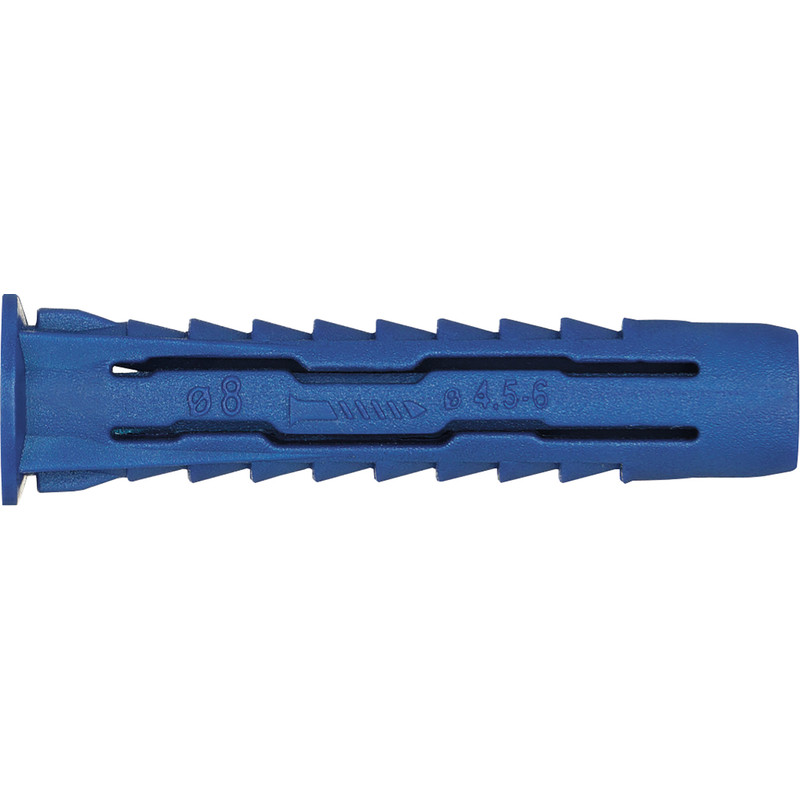 Rawlplug 4ALL Universal High Performance Nylon Wall Plug 8 x 40mm With Screws