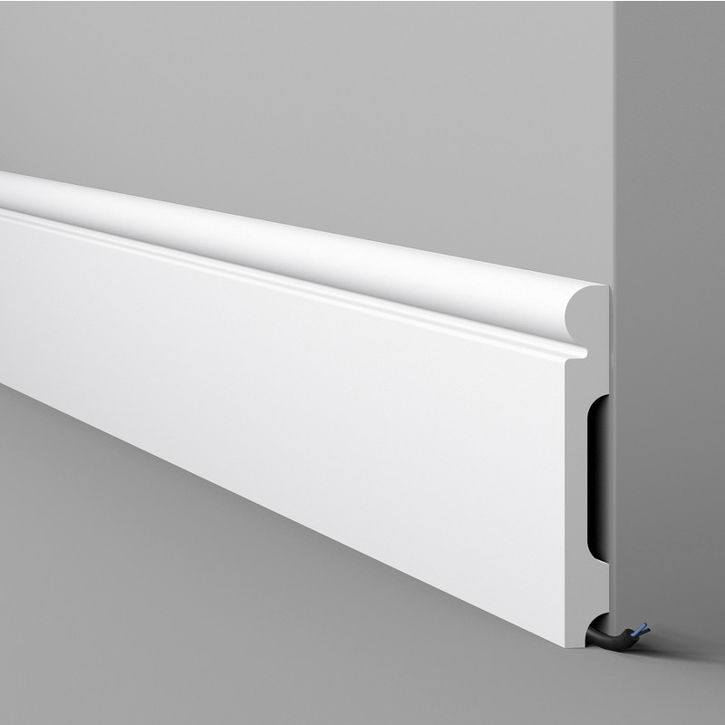 Polymer Ogee Skirting FL4 150mm x 20mm x 2m