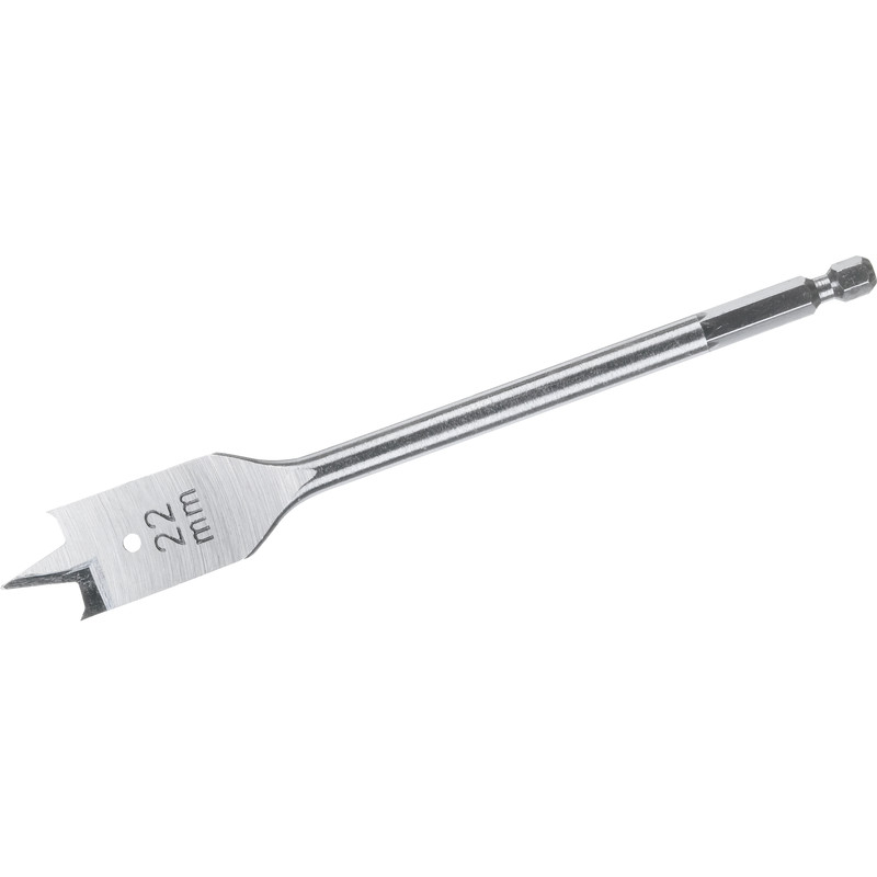 Milwaukee Flat Wood Drill Bit 22 x 152mm