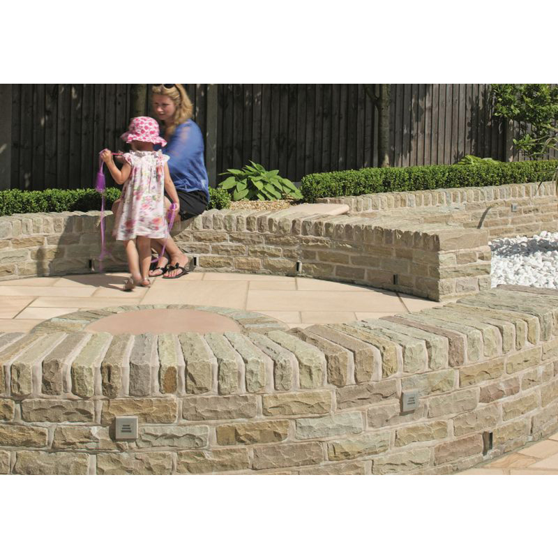 Marshalls Natural Stone Walling Tumbled Autumn Bronze 230 x 70mm