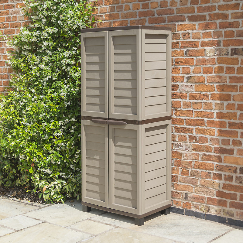 Rowlinson Plastic Utility Store 186cm (h) x 75cm (w) x 50cm (d)